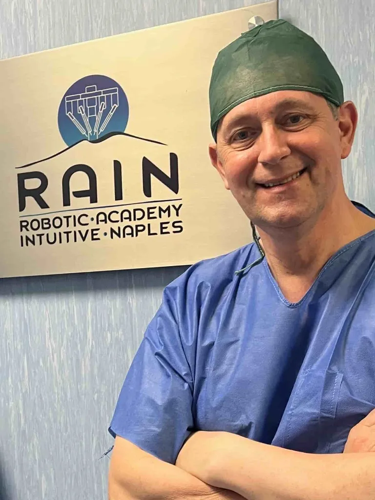 Dott. Claudio Rossi presso la RAIN – Robotic Academy Intuitive Naples